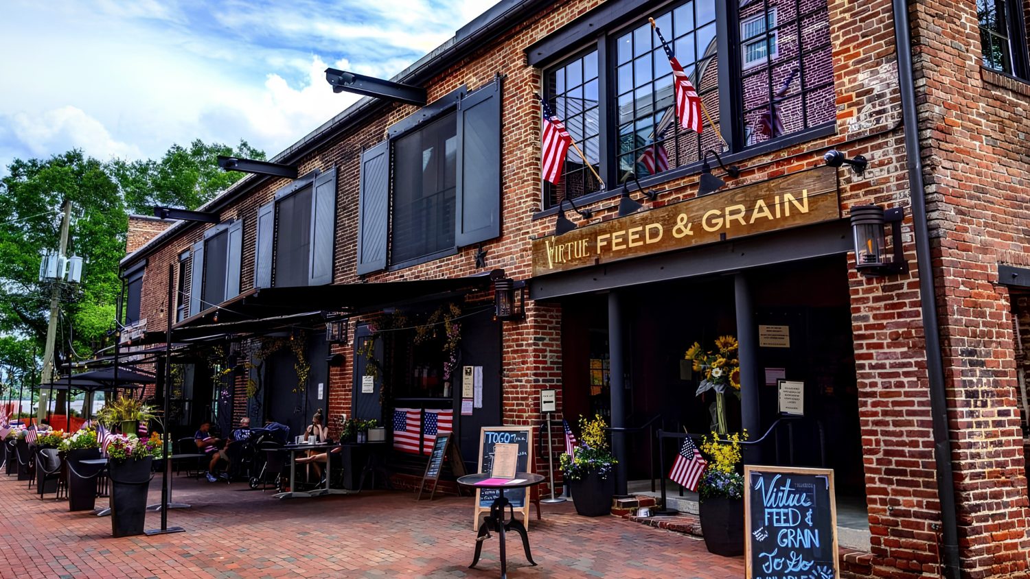 King Street dining in Old Town Alexandria